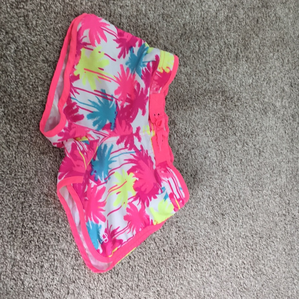 Girls size medium swim shorts
